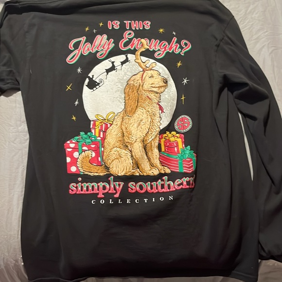 simply southern christmas tee - Picture 2 of 2